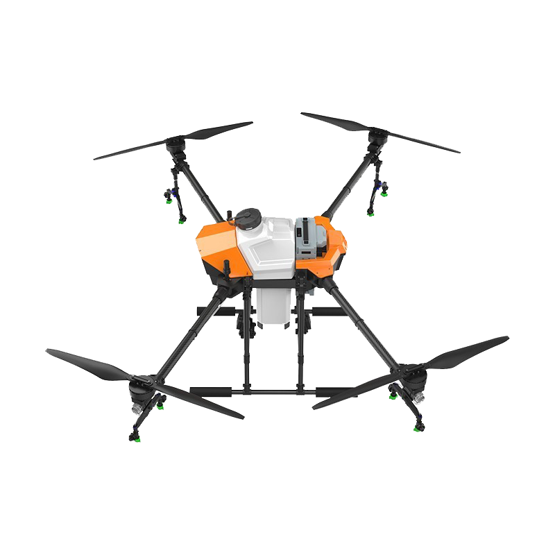 Autonomous agricultural drone spraying pesticide on terraced rice fields with precision agriculture tech
