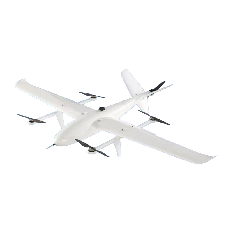 VTOL transition aerodynamic visualization