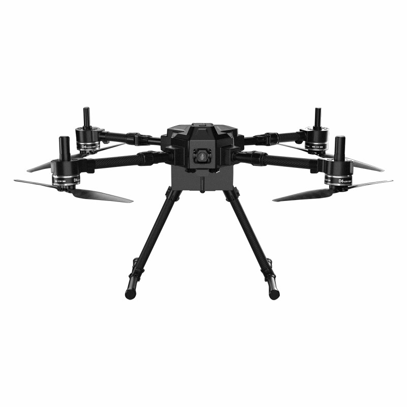 Foldable drone arms transport mode